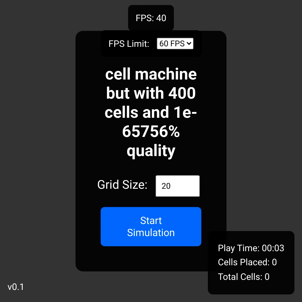 the project is loading