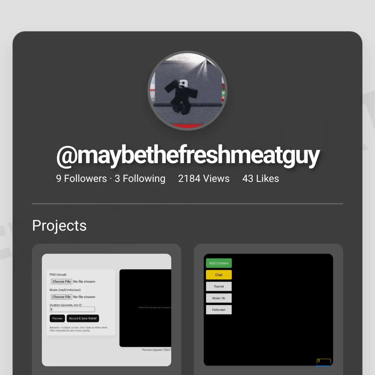 the project is loading