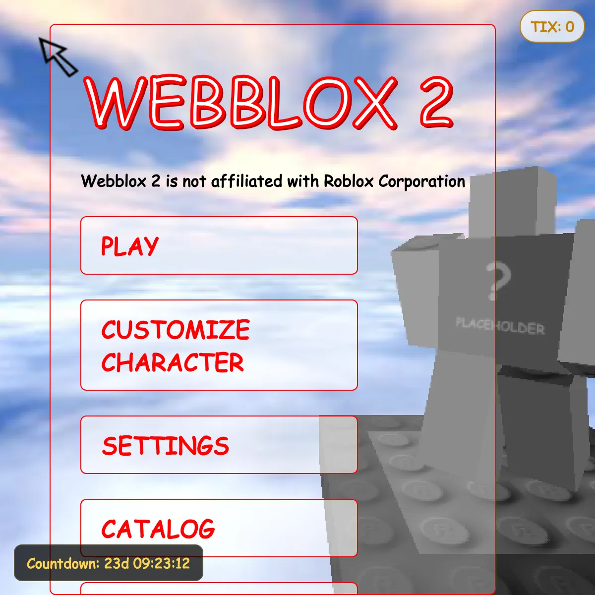 the project is loading