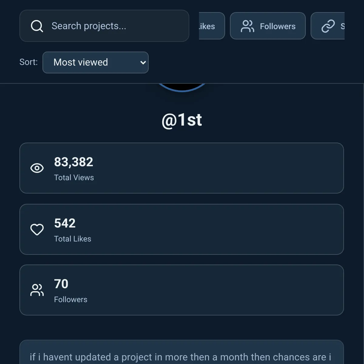 the project is loading