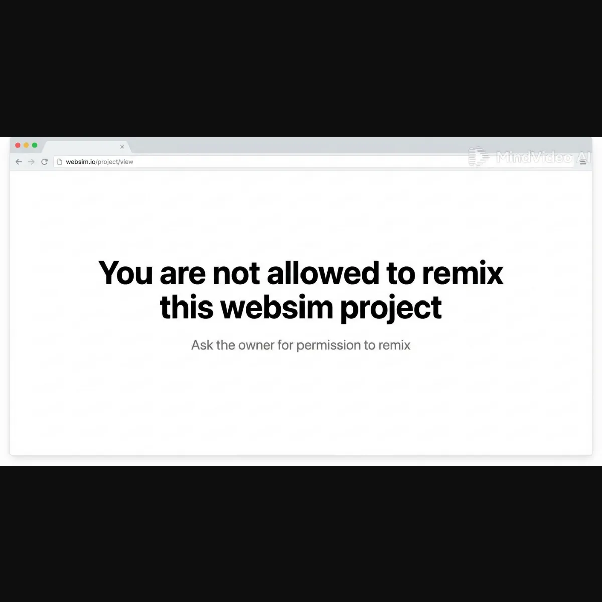 the project is loading