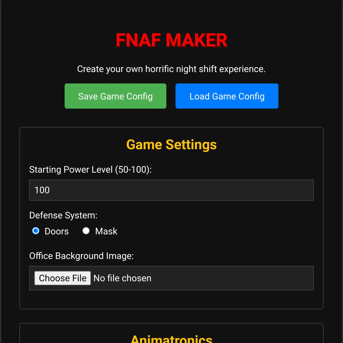 the project is loading