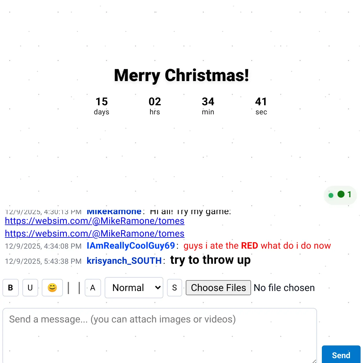 the project is loading