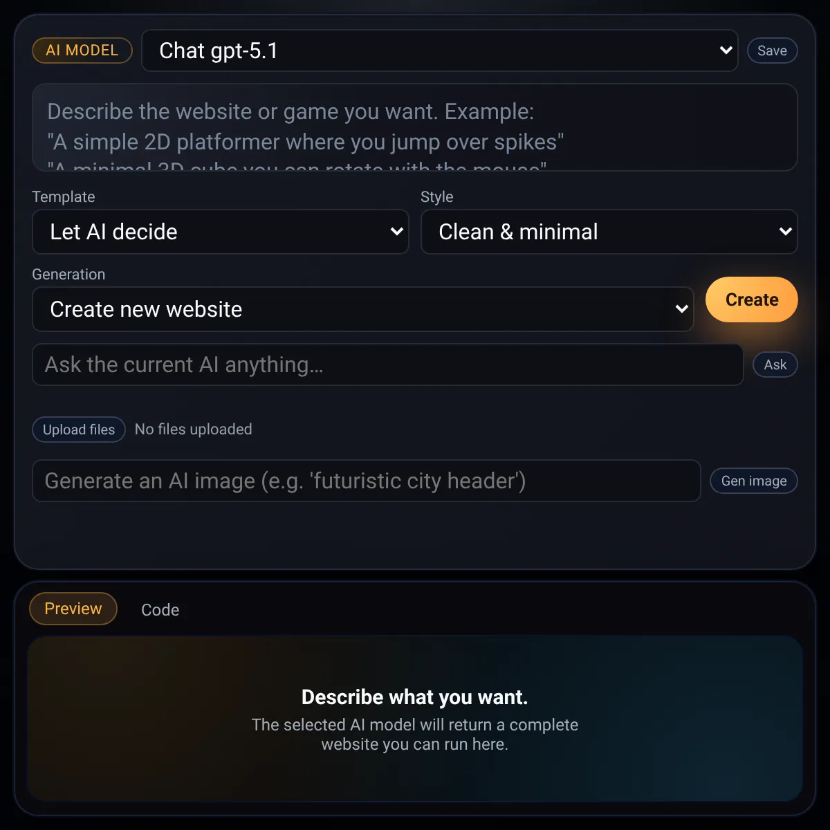 the project is loading