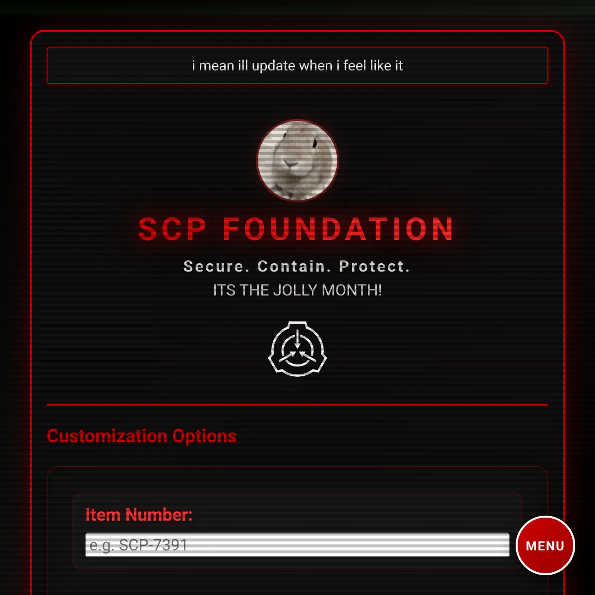 the project is loading