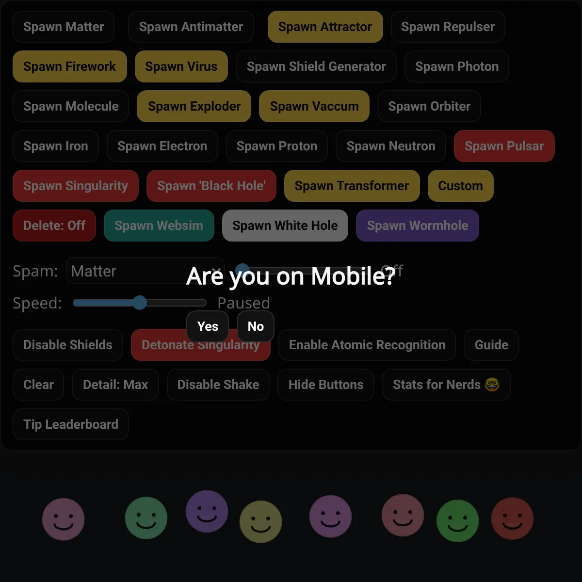 the project is loading