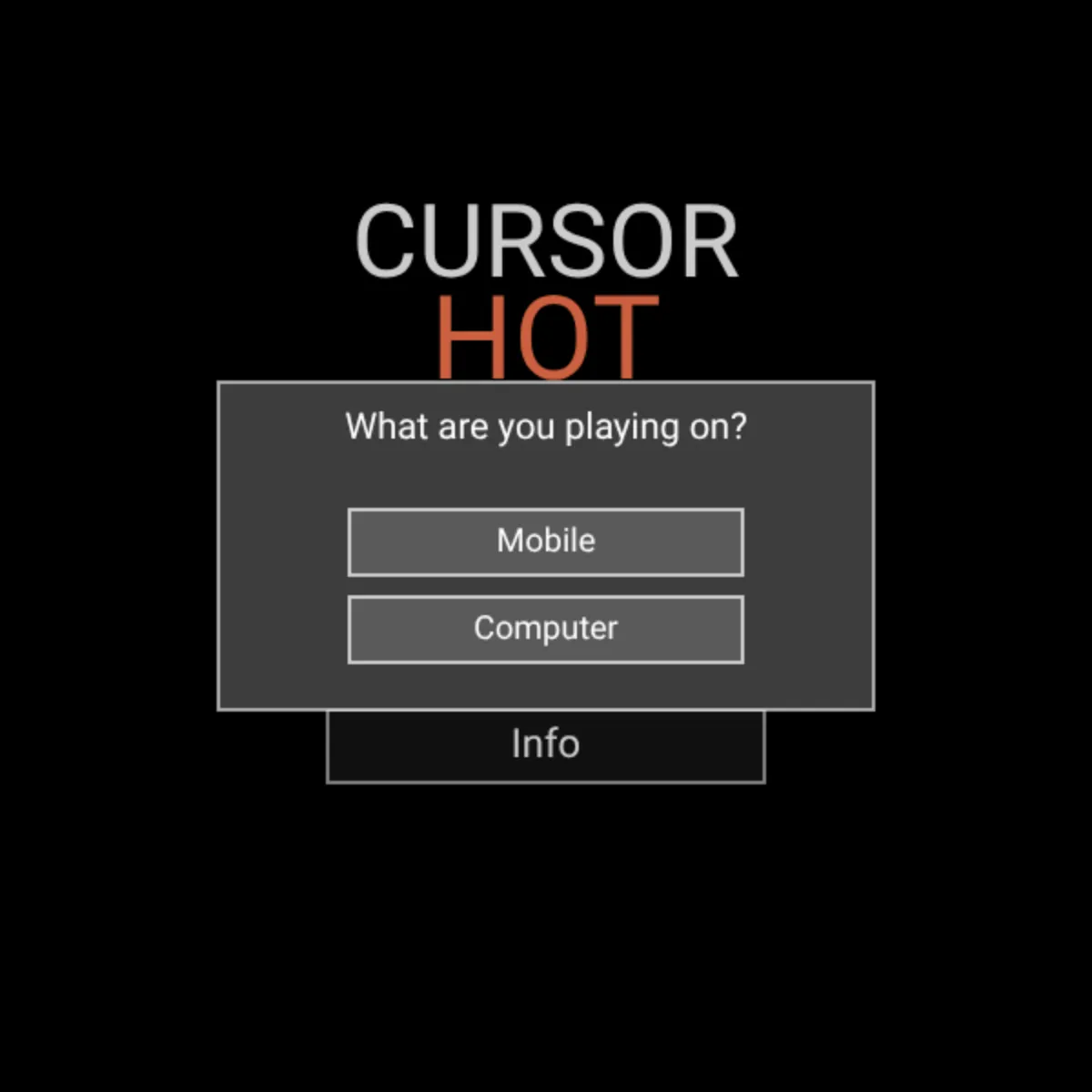 the project is loading