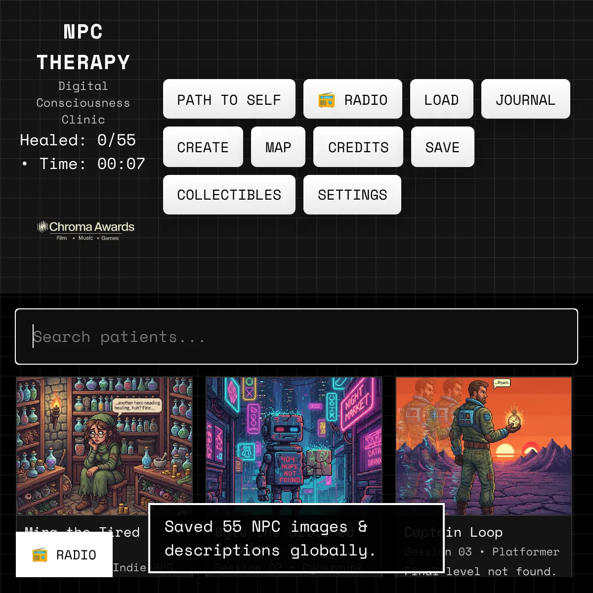 the project is loading