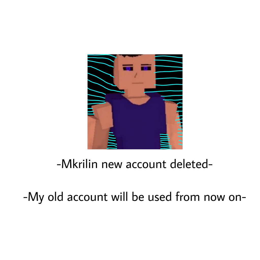 What's happened to my new account?