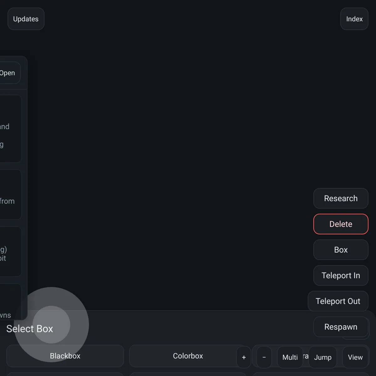 the project is loading