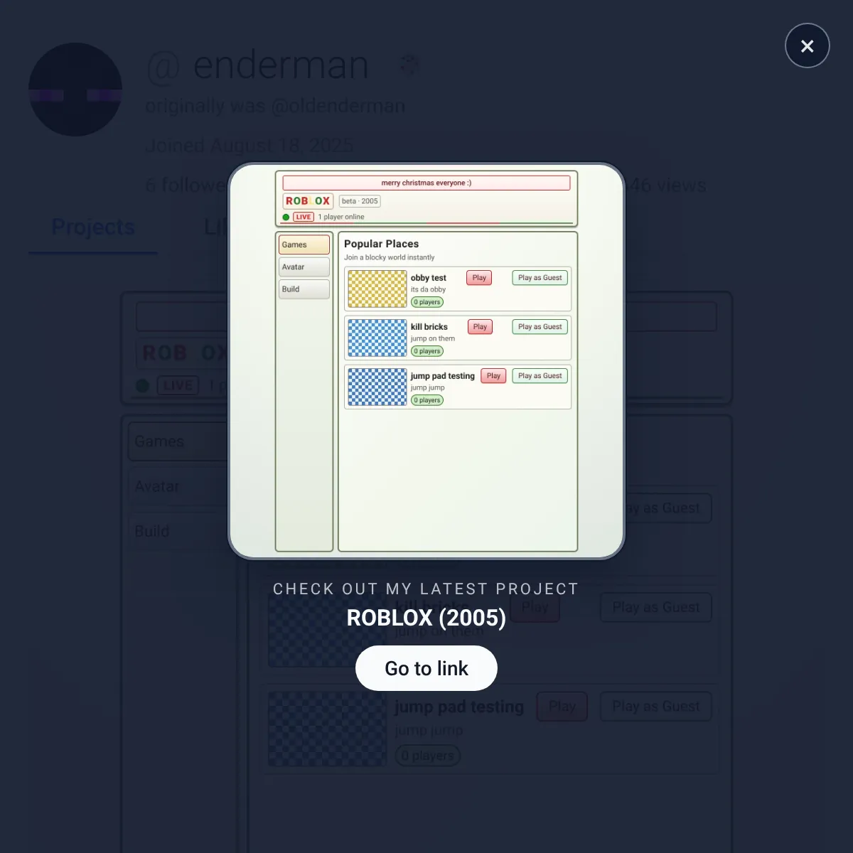 the project is loading