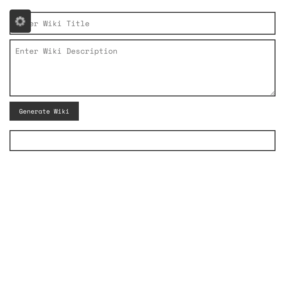 the project is loading
