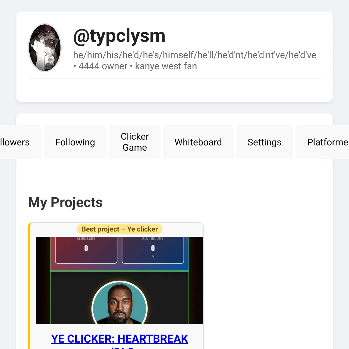 the project is loading