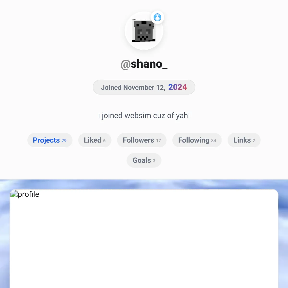 the project is loading