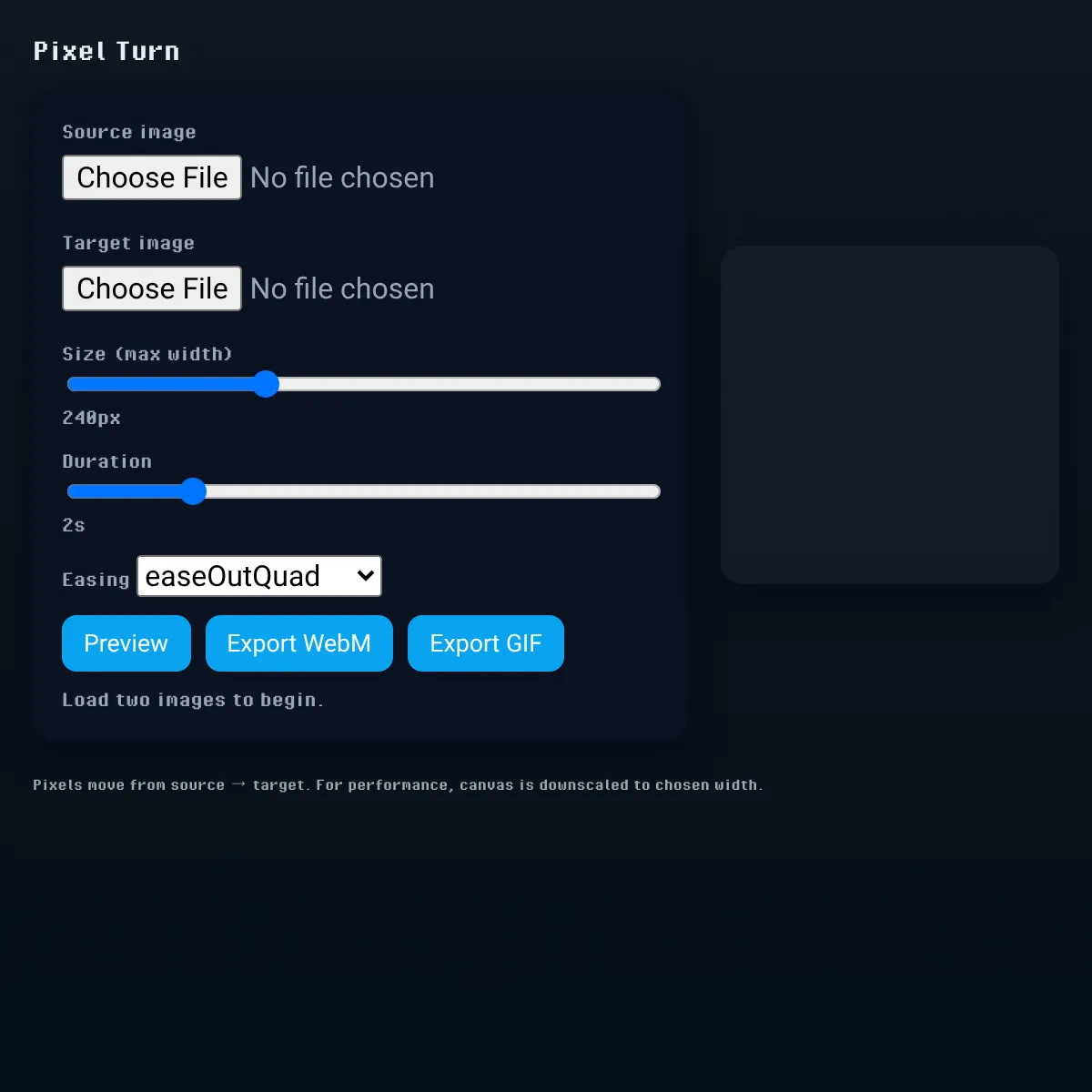 the project is loading