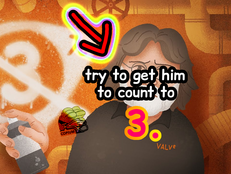 Try to get valve to count to 3