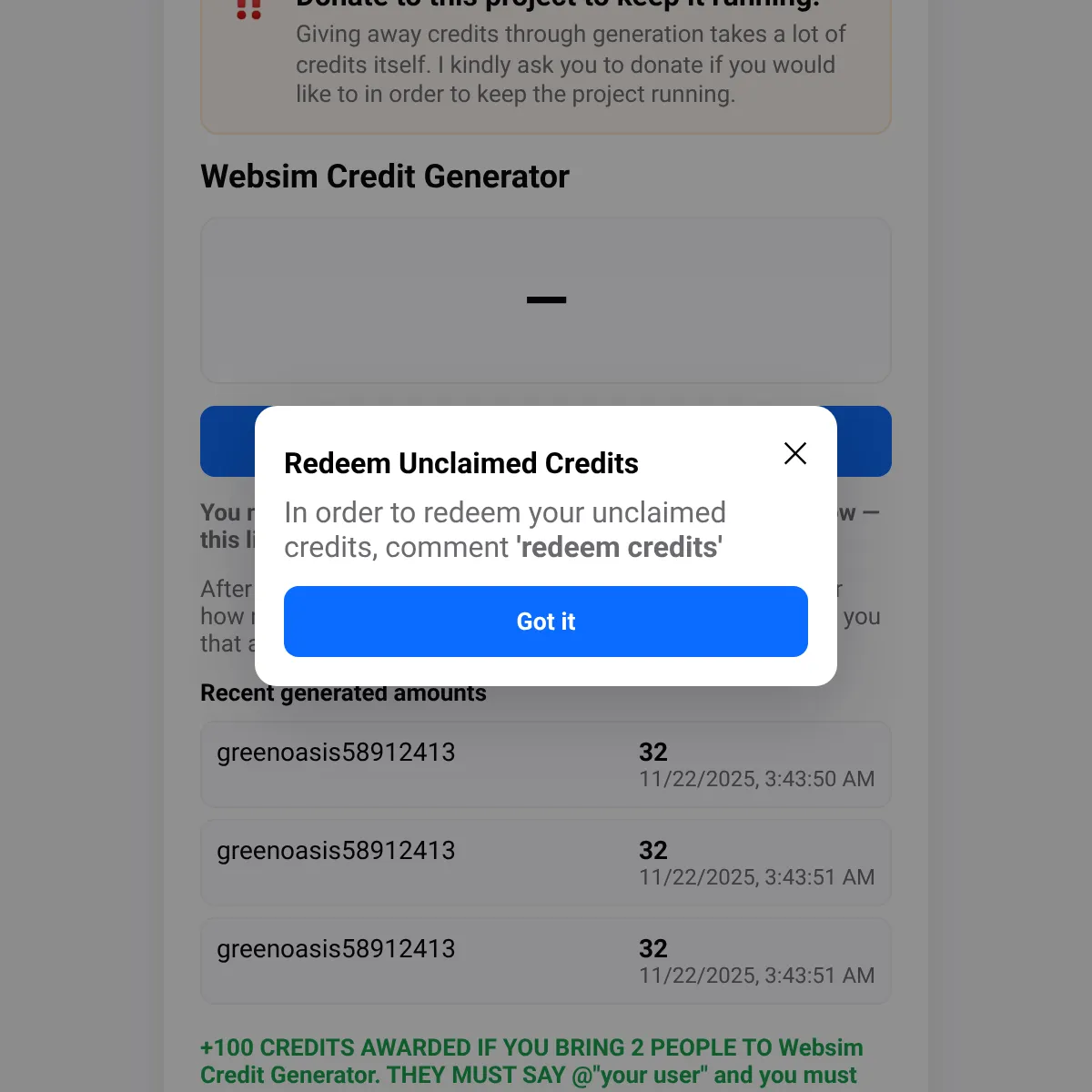 the project is loading