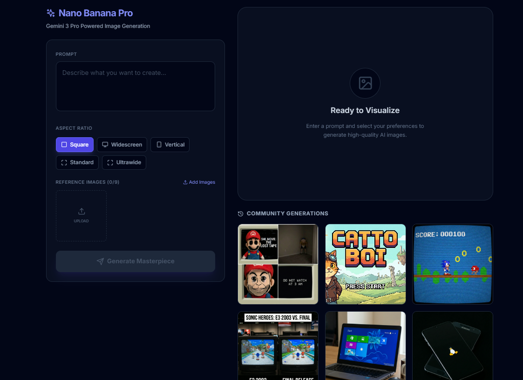 Free Nano Banana Pro (9 Image input)
