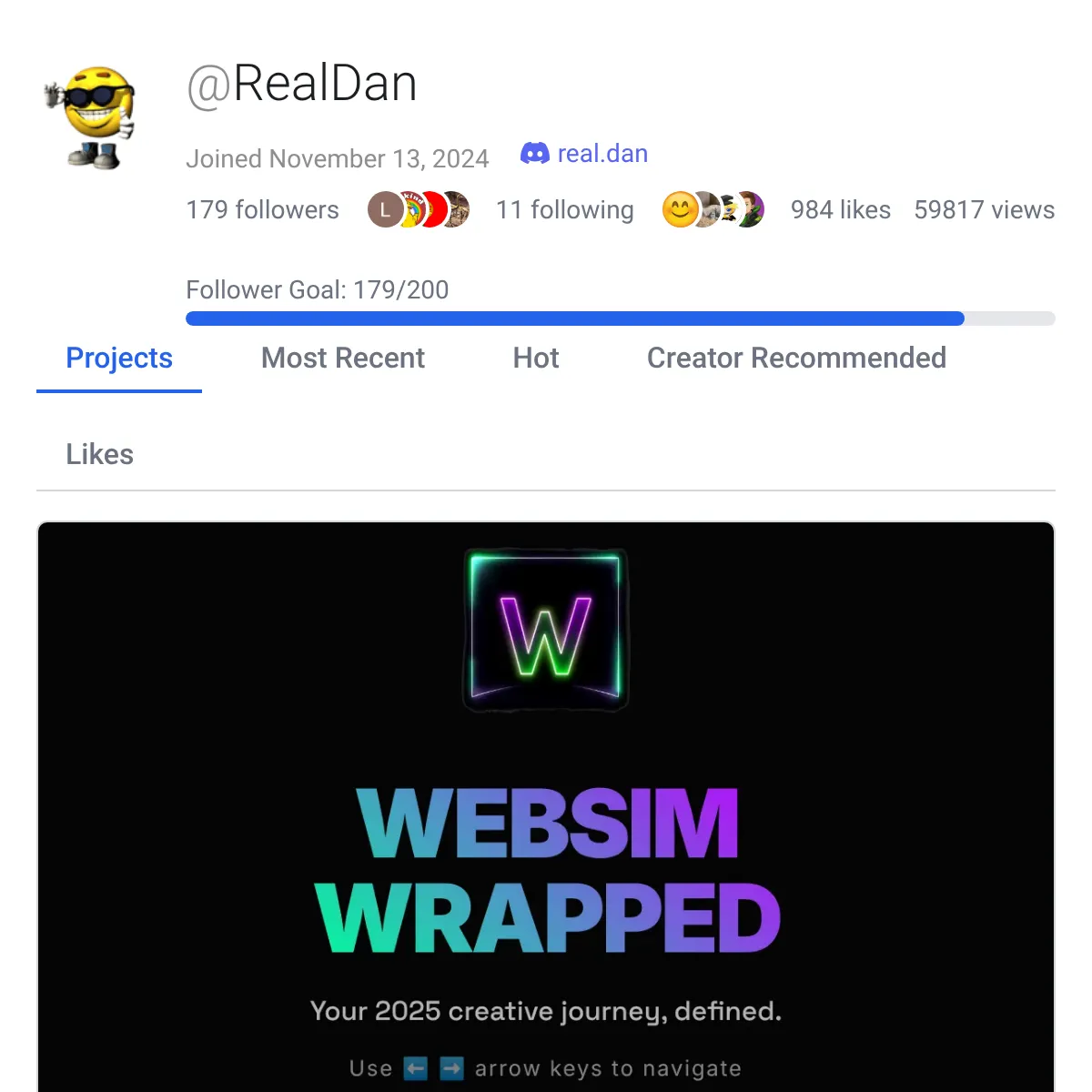 the project is loading