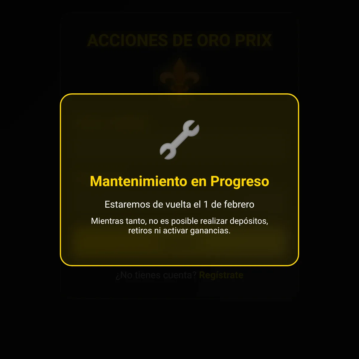 the project is loading