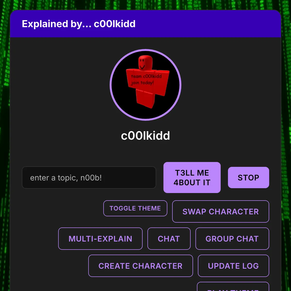 the project is loading