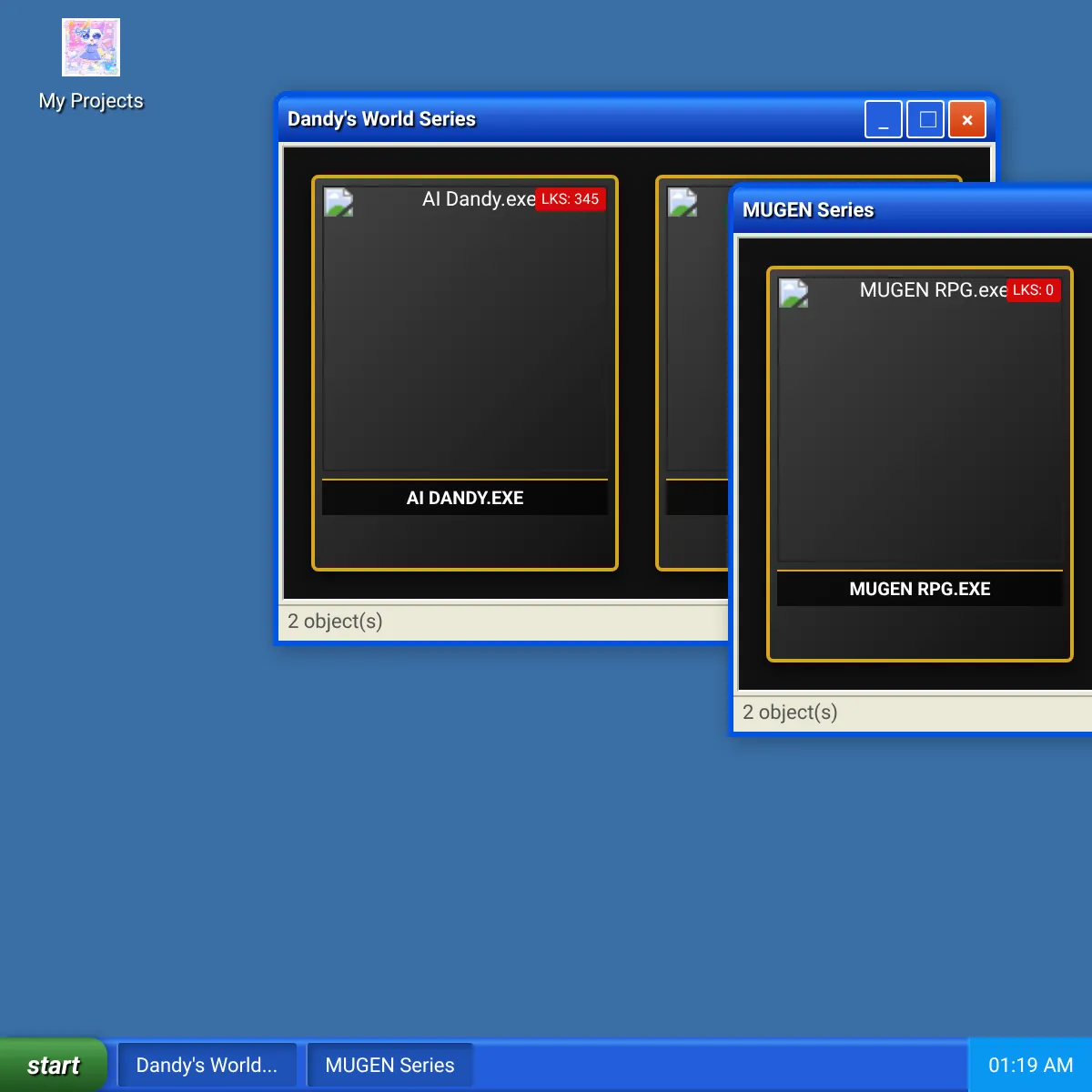 the project is loading