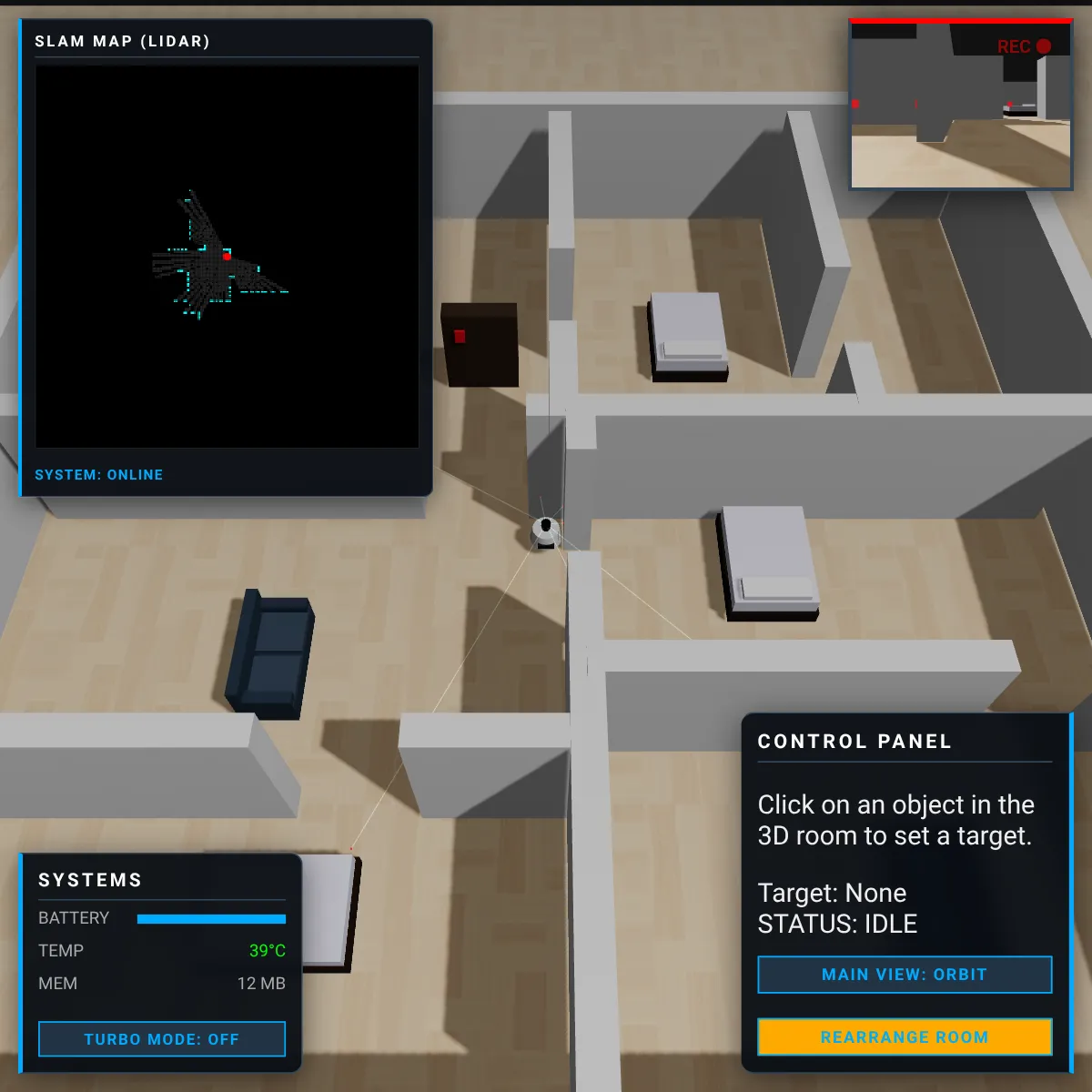 the project is loading