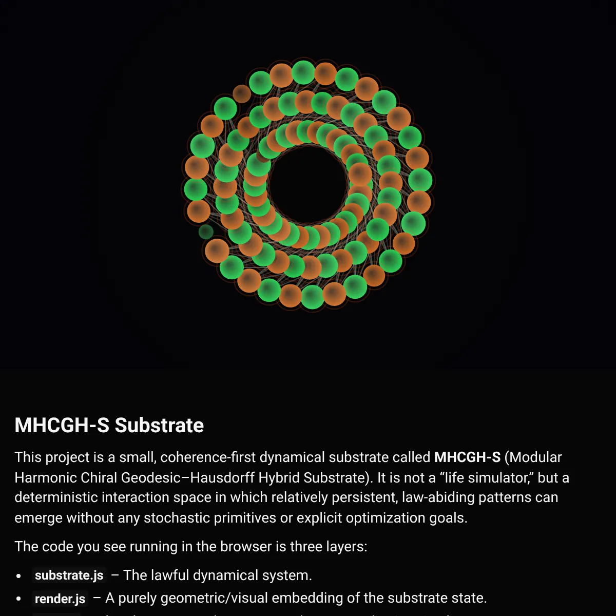 the project is loading