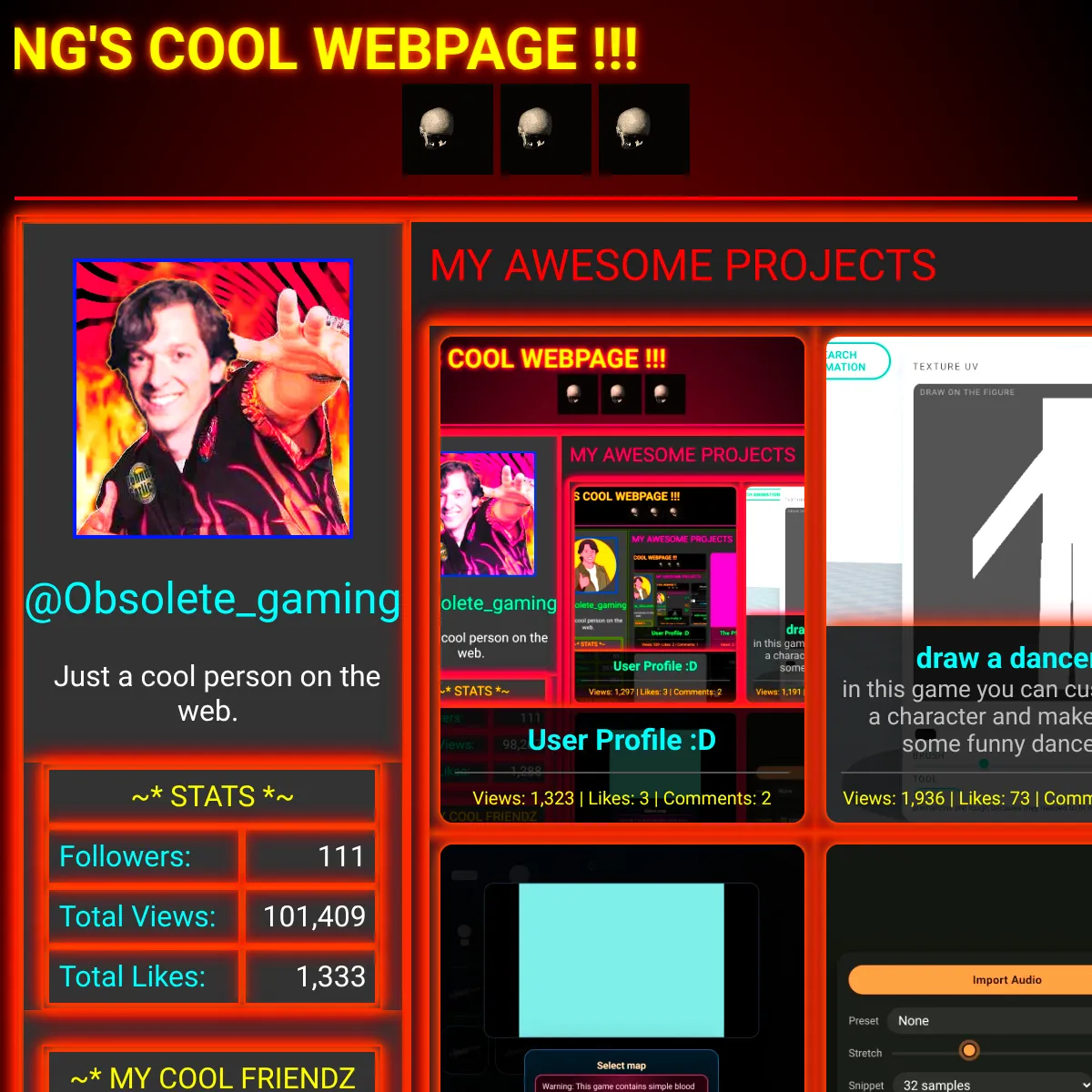 the project is loading