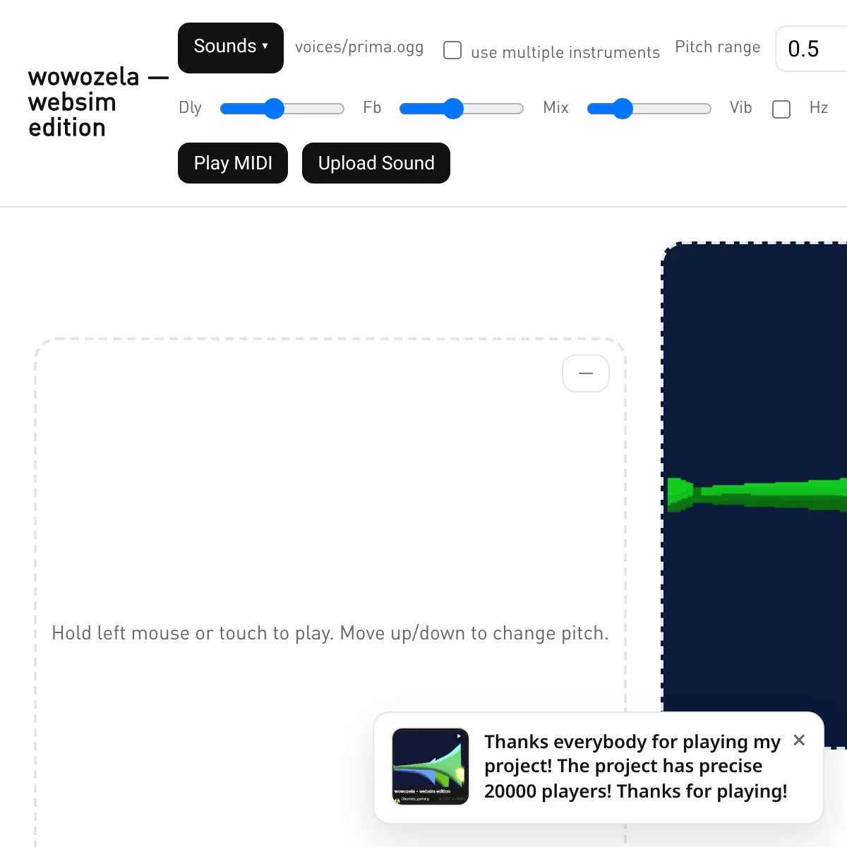 the project is loading