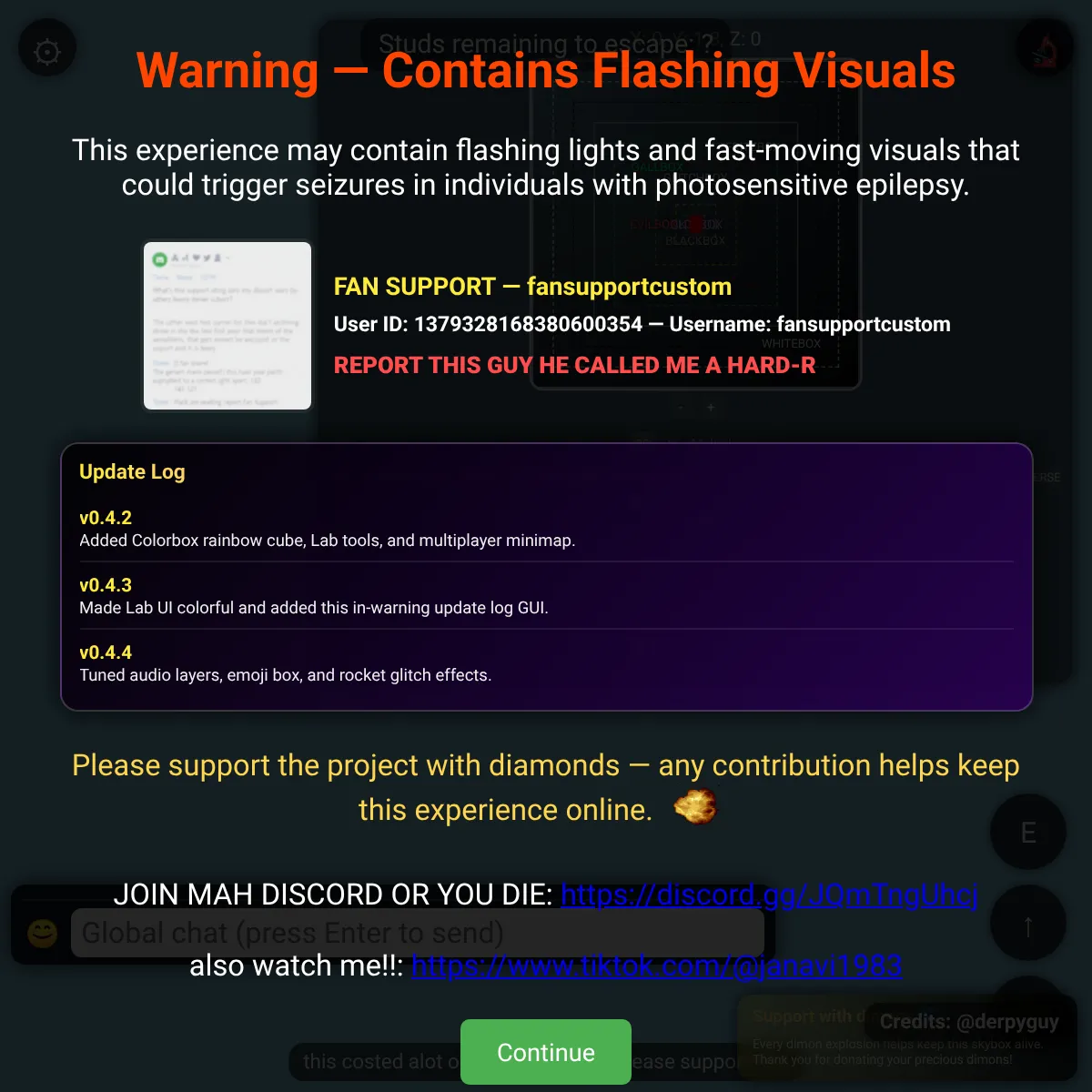 the project is loading