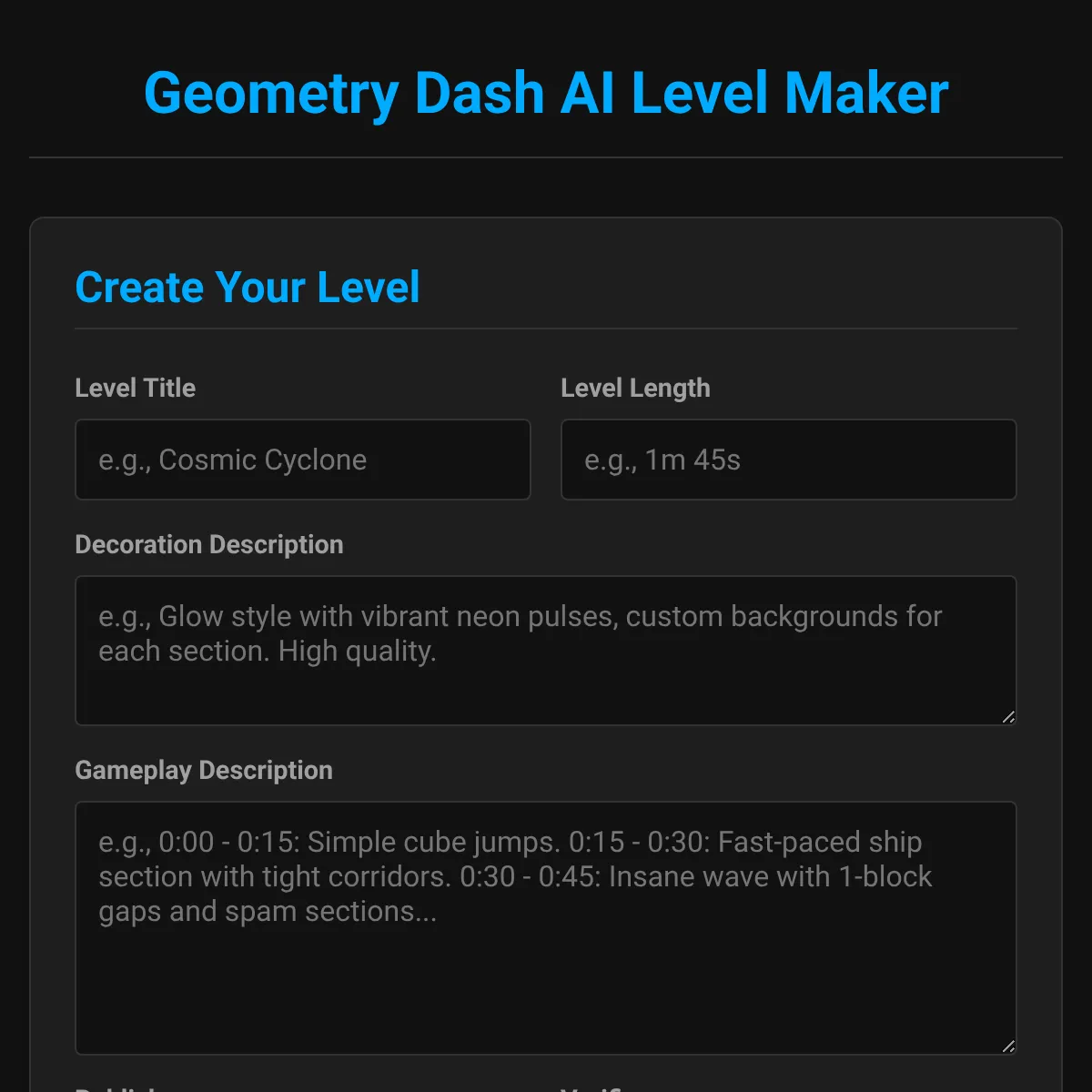 the project is loading