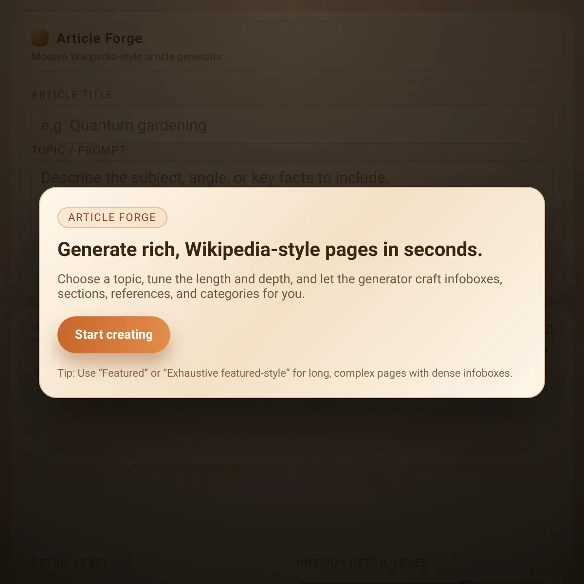 the project is loading