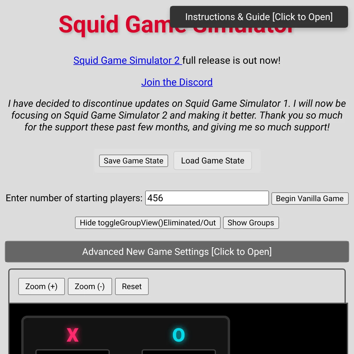 the project is loading