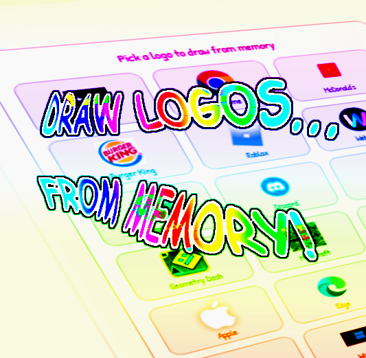 draw logos from memory!