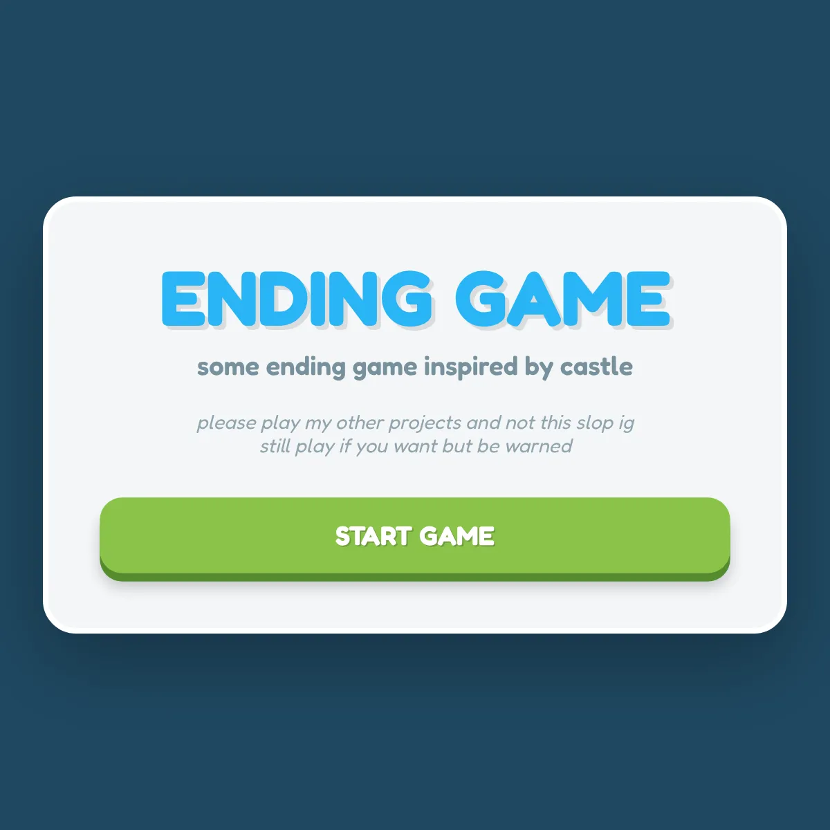 the project is loading