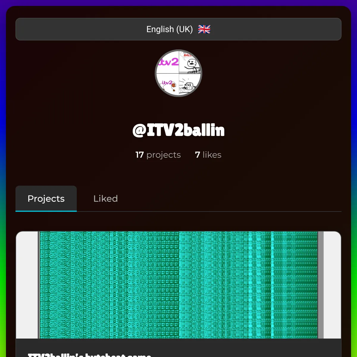 the project is loading