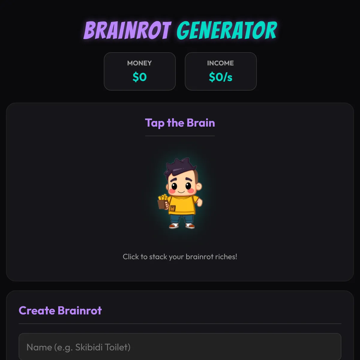 the project is loading