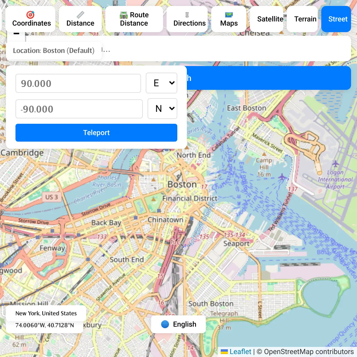 Interactive Map