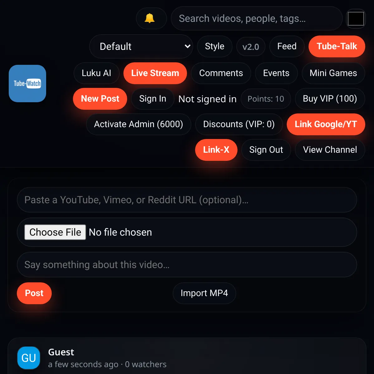 the project is loading
