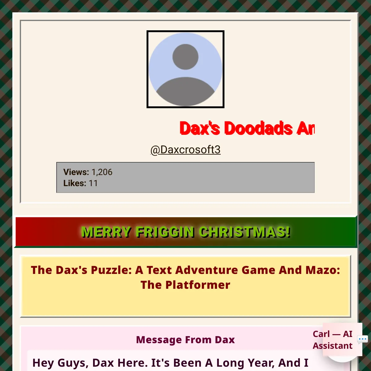 the project is loading