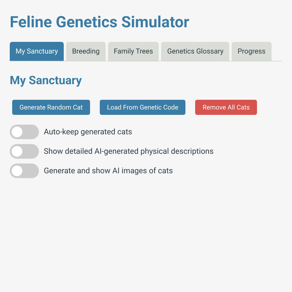 the project is loading