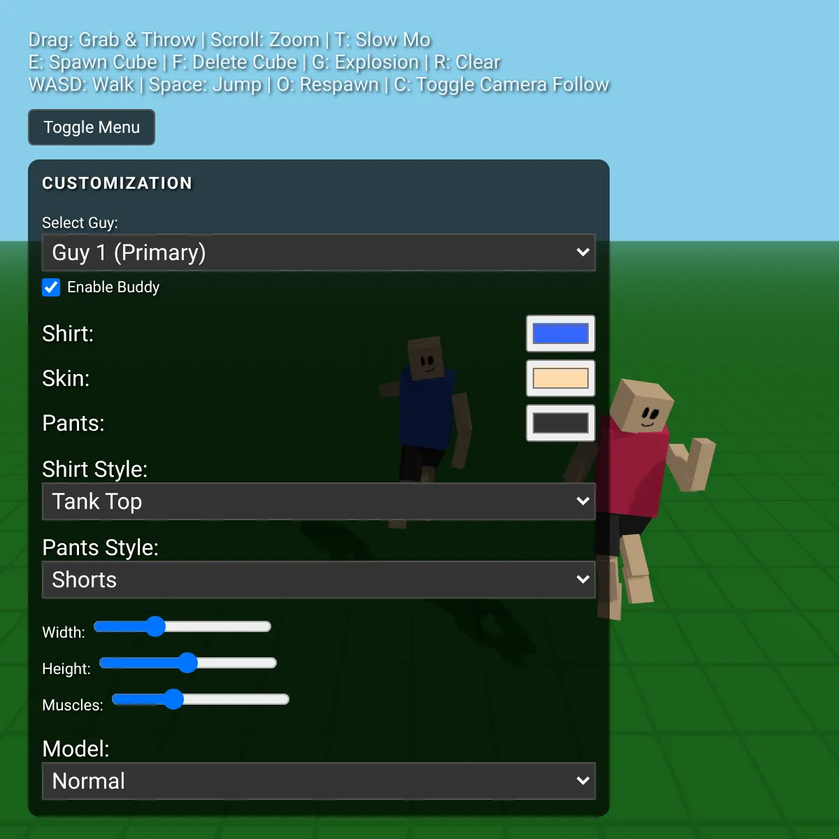 the project is loading