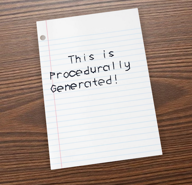 Procedural Handwriting (experiment)