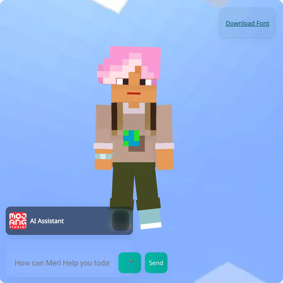 Merl - Minecraft Support Virtual Agent (Beta)