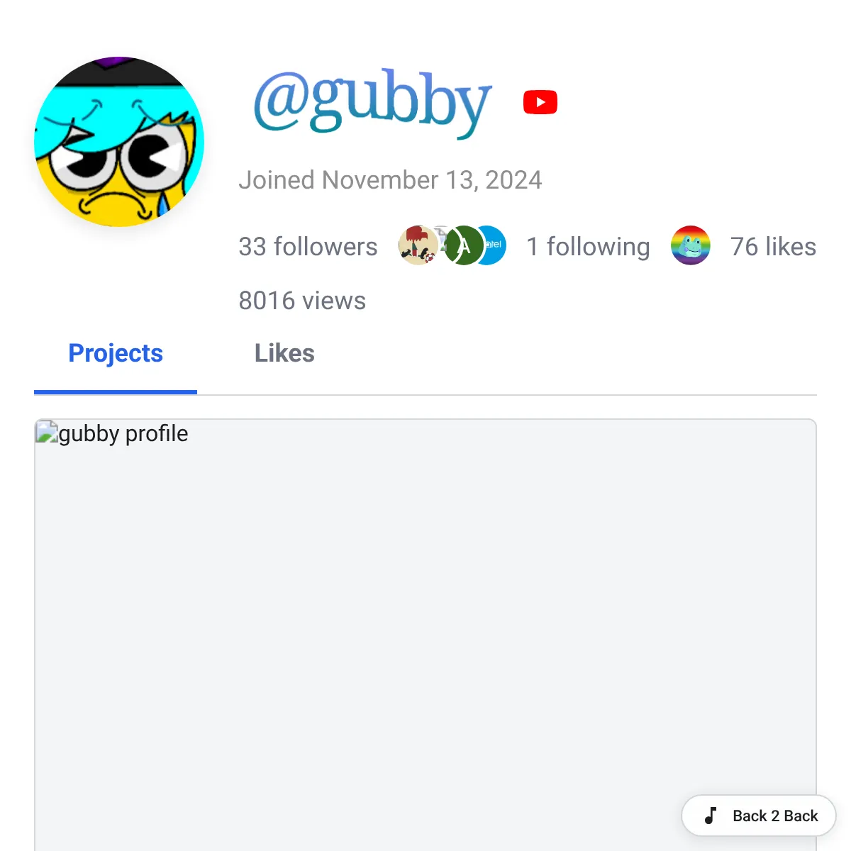 the project is loading