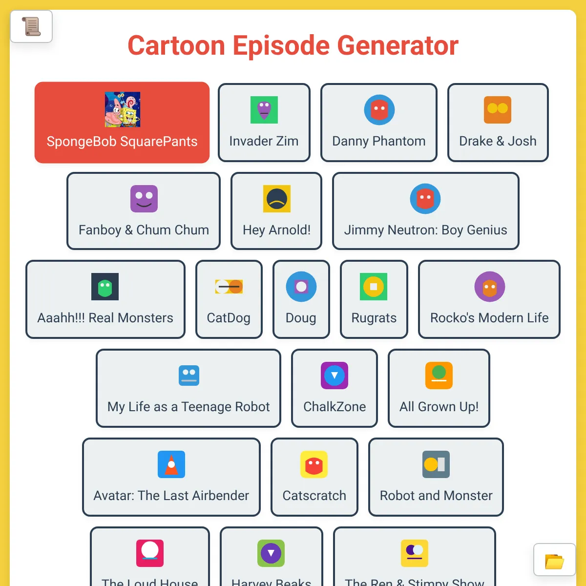 Cartoon Episode Generator