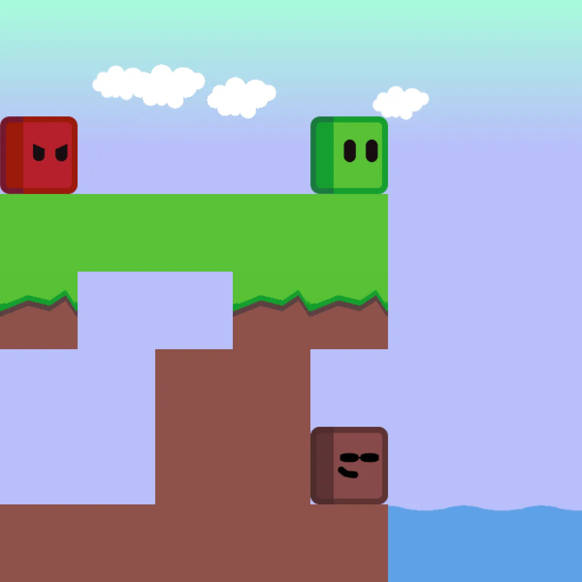 ending game but it actually is the one from castle but i added more stuff