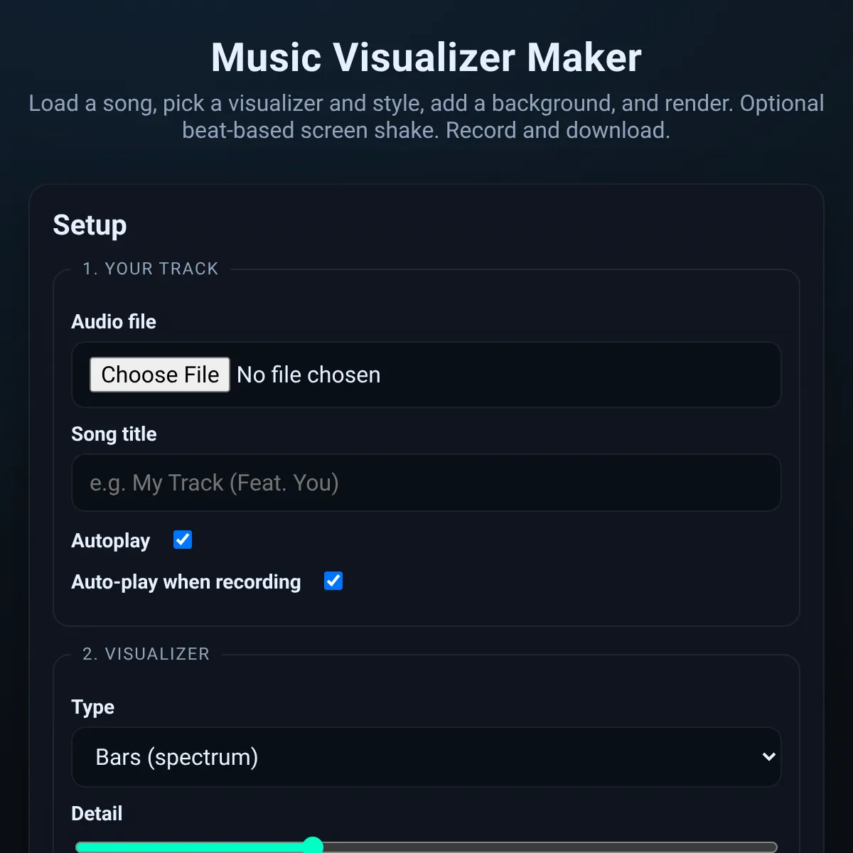 the project is loading
