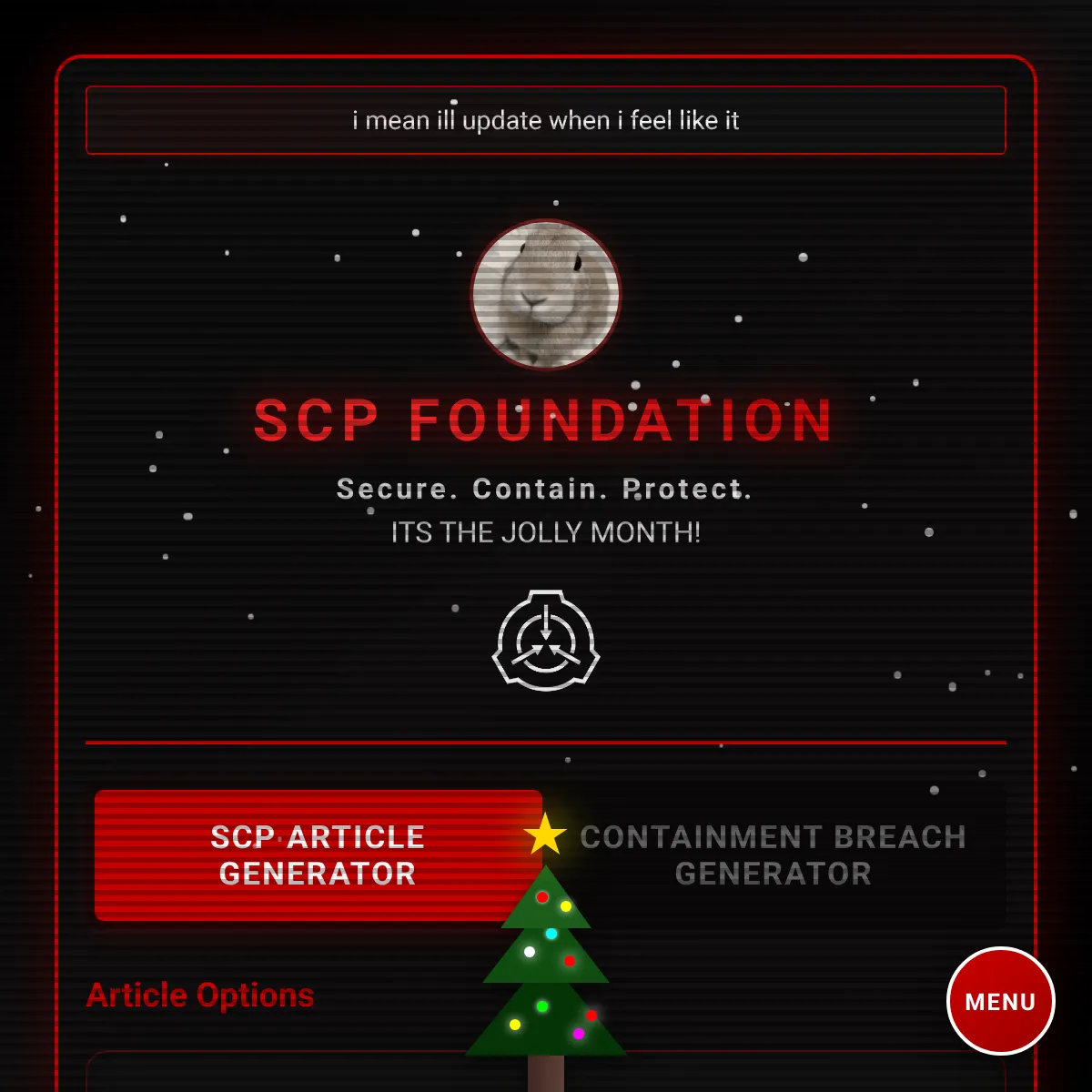 the project is loading